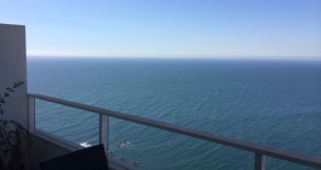 ID-3005  Depto Amoblado Vista al mar, 1 dormitorio, Costa de montemar